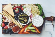 Load image into Gallery viewer, Handmade Walnut Charcuterie Boards and Cutting Boards, Figured Walnut Hardwood Meat and Cheese Grazing Platter - The Anders Collective