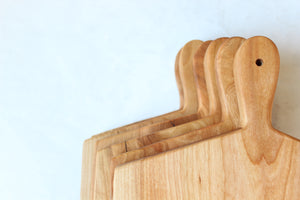 Handmade Cherrywood Charcuterie Boards and Cutting Boards, Cherry Hardwood Grazing Platter - The Anders Collective